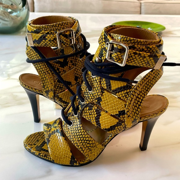 Chloe Rylee Python Sandals😎😎😎 - Picture 5 of 15